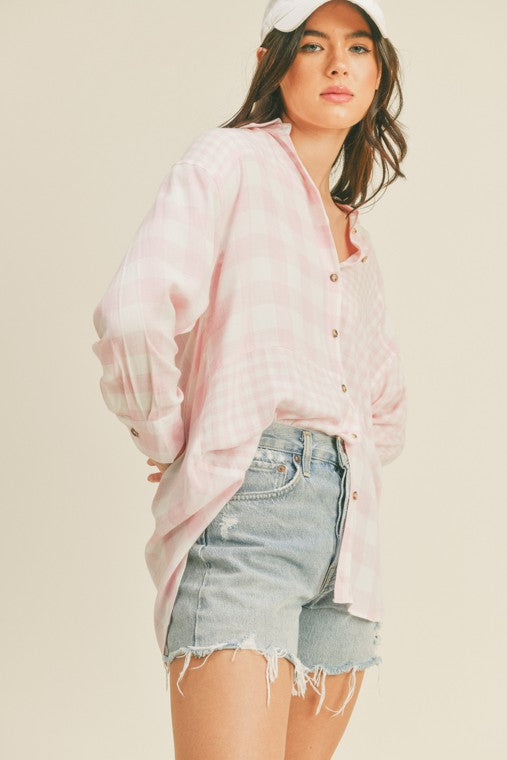 Polly Oversized Button Up Shirt