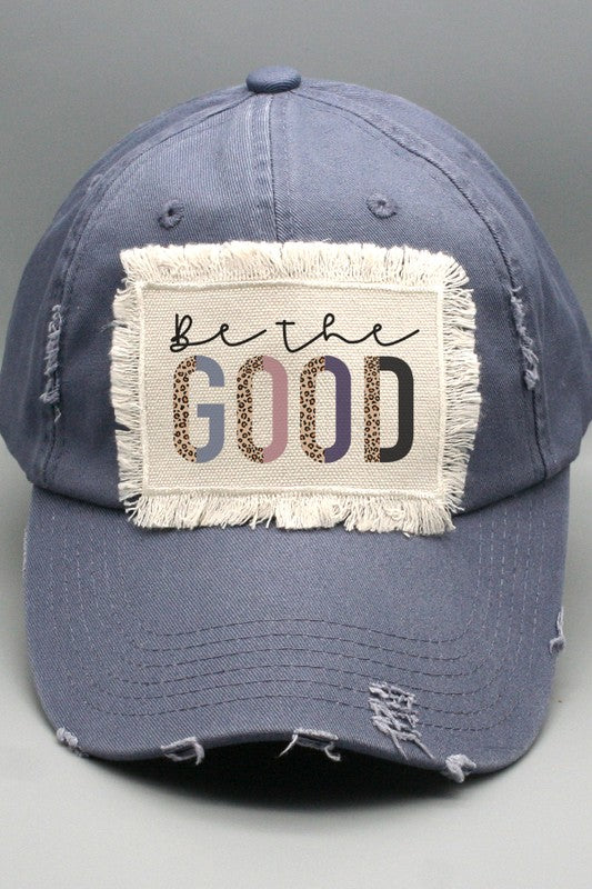 Inspirational Gifts Leopard Be The Good Patch Hat