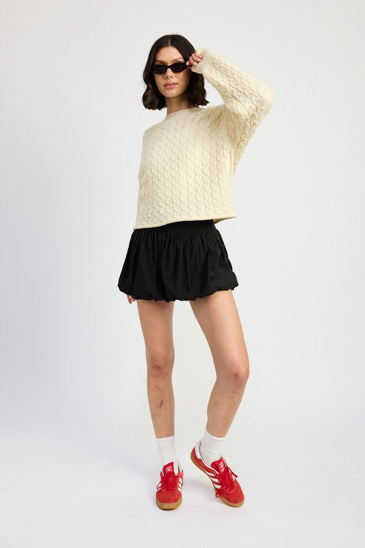 Casey Cable Knit Sweater