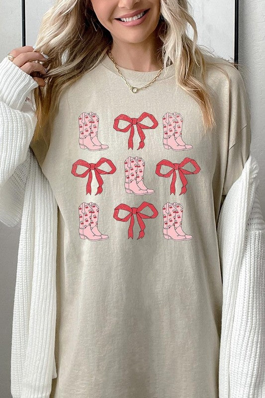 Cowgirl Valentine Graphic Heavy Cotton Tee