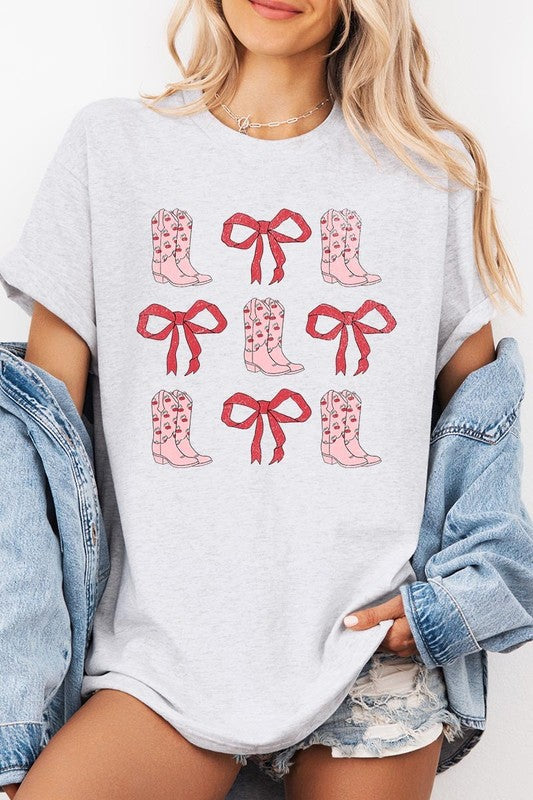 Cowgirl Valentine Graphic Heavy Cotton Tee