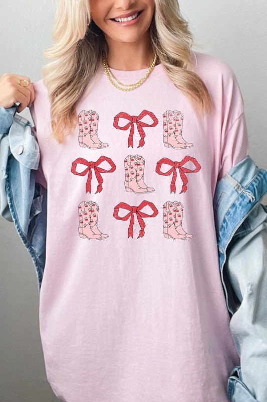 Cowgirl Valentine Graphic Heavy Cotton Tee