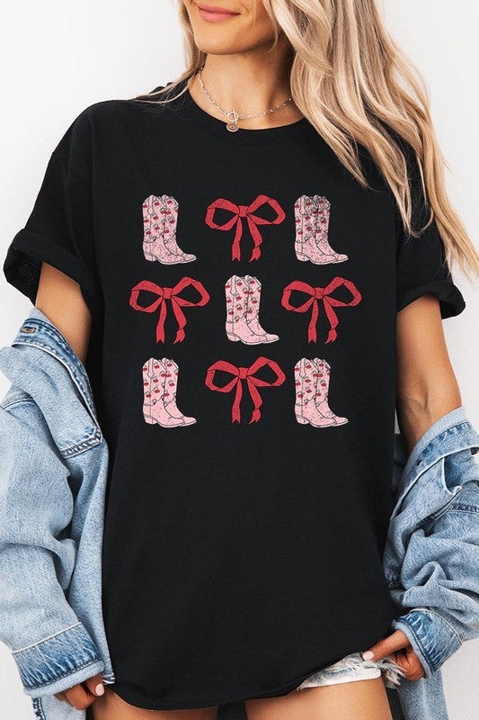 Cowgirl Valentine Graphic Heavy Cotton Tee