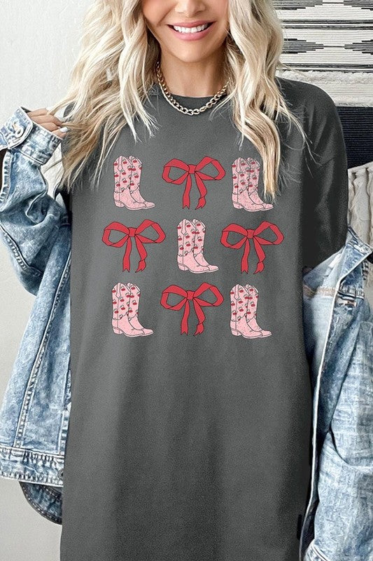 Cowgirl Valentine Graphic Heavy Cotton Tee