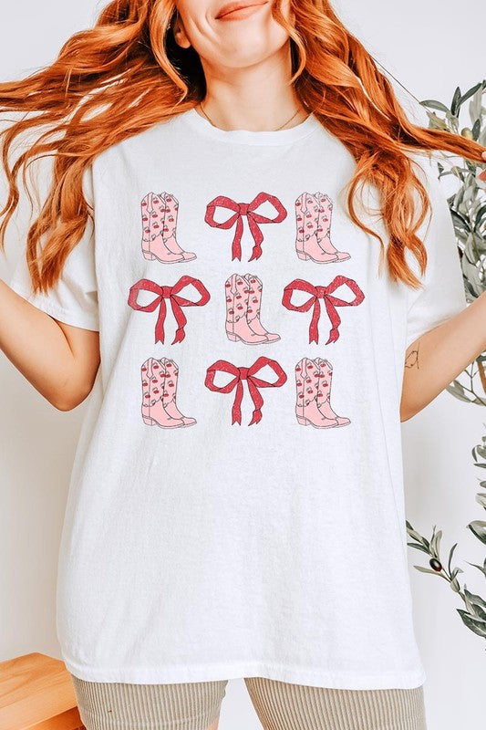 Cowgirl Valentine Graphic Heavy Cotton Tee