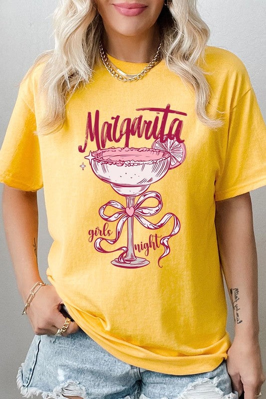 Margarita Girls Night Graphic Heavy Cotton Tee