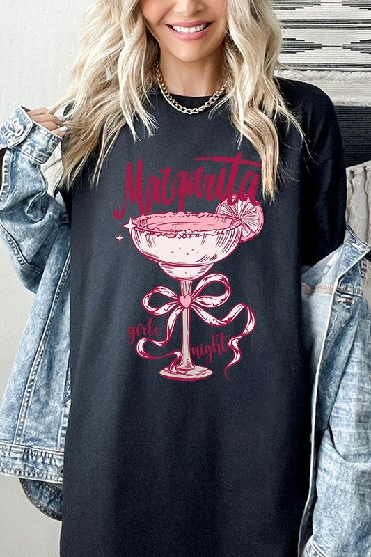 Margarita Girls Night Graphic Heavy Cotton Tee