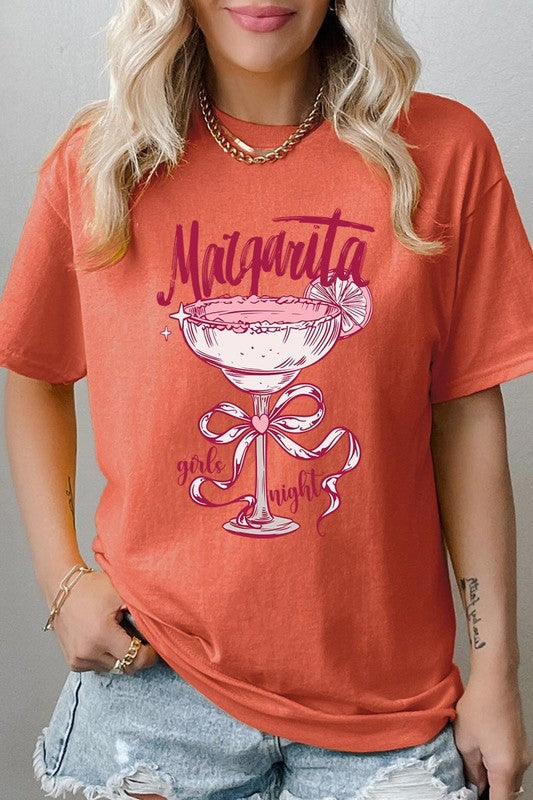 Margarita Girls Night Graphic Heavy Cotton Tee