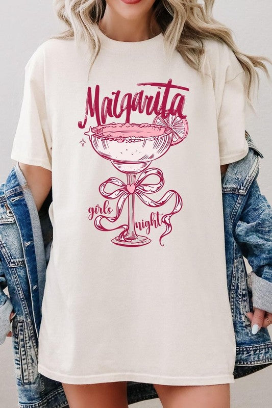 Margarita Girls Night Graphic Heavy Cotton Tee