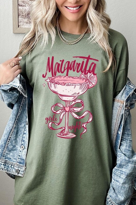 Margarita Girls Night Graphic Heavy Cotton Tee